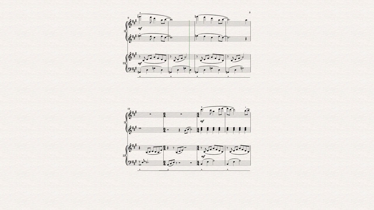 Wet Hands (from Minecraft) - Piano, 4 Hands (arr. Antti Hakkarainen)