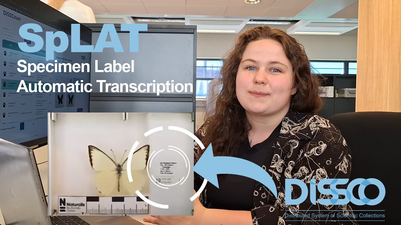 Get to know SpLAT (Specimen Label Automatic Transcription Service) by DiSSCo