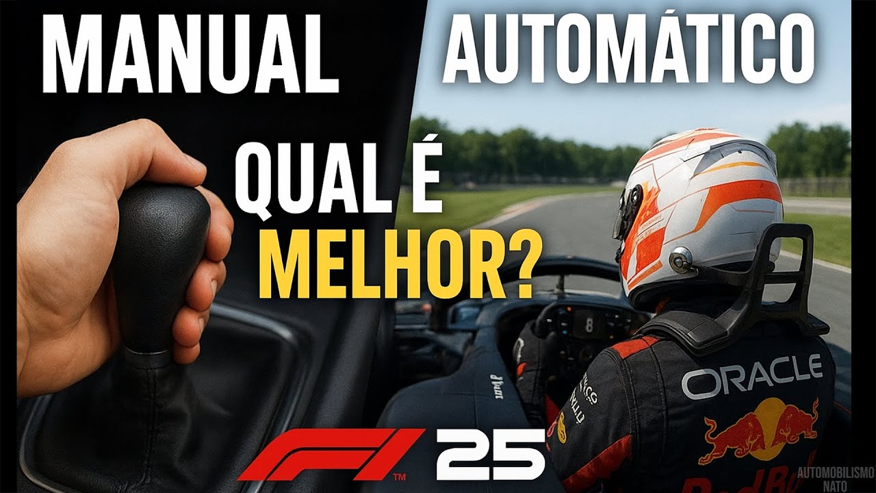 Vantagens e Desvantagens de usar o Câmbio Manual no F1 25!!!