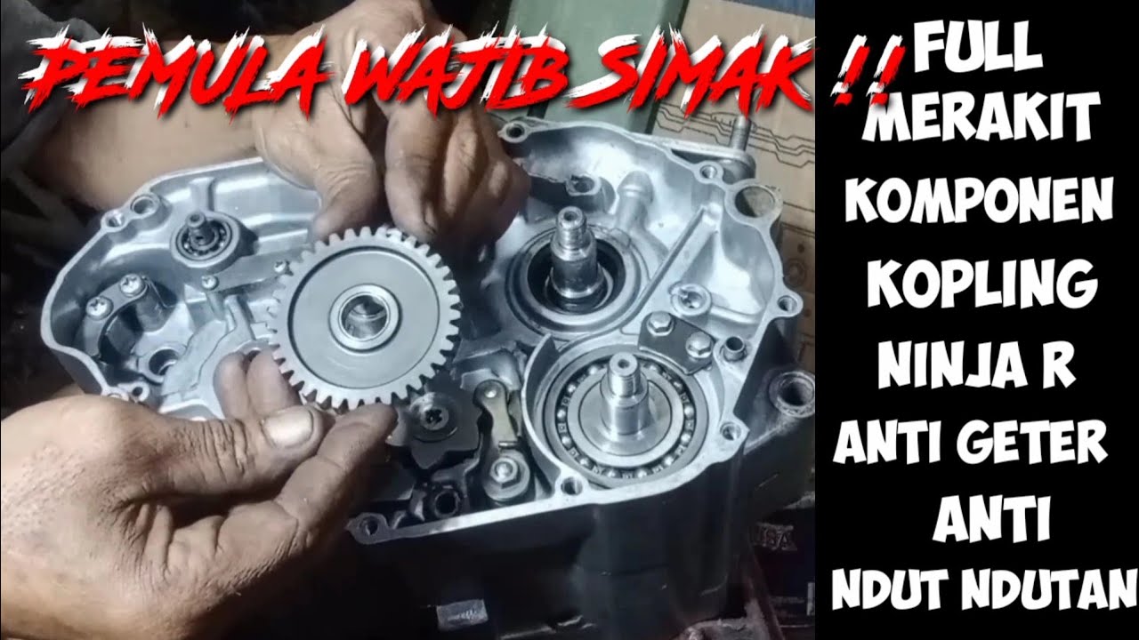 Merakit Komponen Kopling Ninja R||RR #KawazakiNinja#Ninja2tak