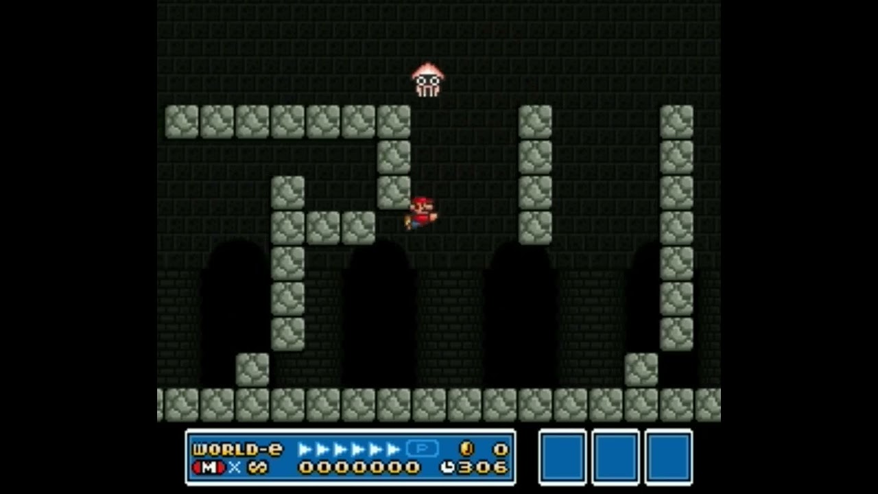 SMB3 for Super Mario All-Stars Custom Level #585 - SMB The Lost Levels World 9-4