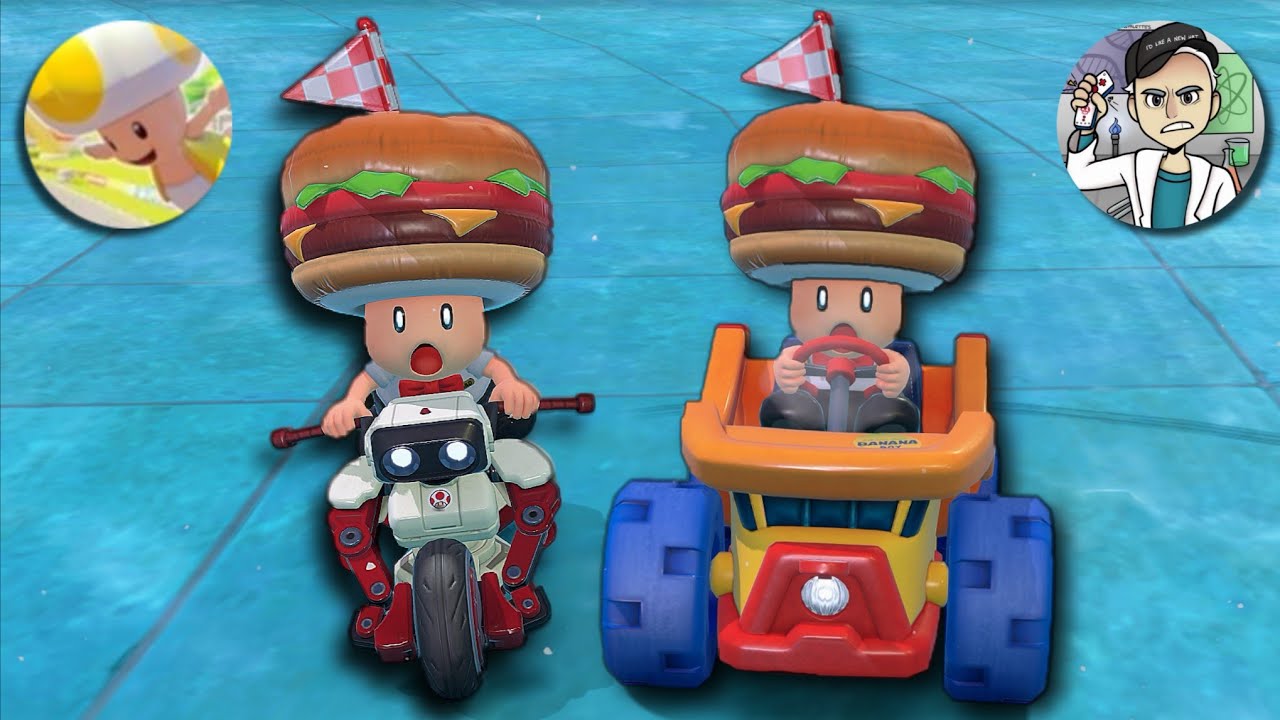 Я и Пуф втихаря разбиваем TF в Mario Kart