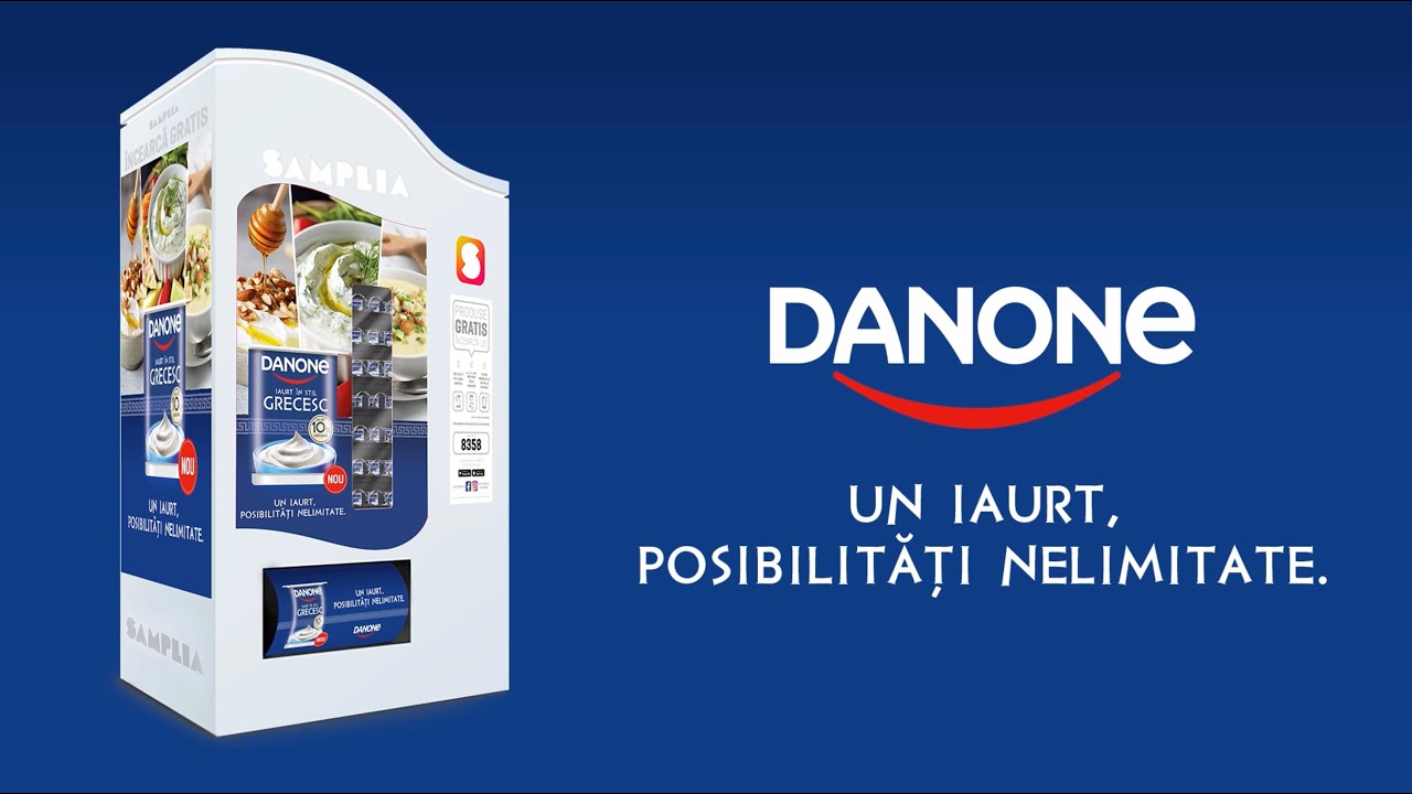 Campania de sampling prin Samplia pentru Danone - IAURT IN STIL GRECESC