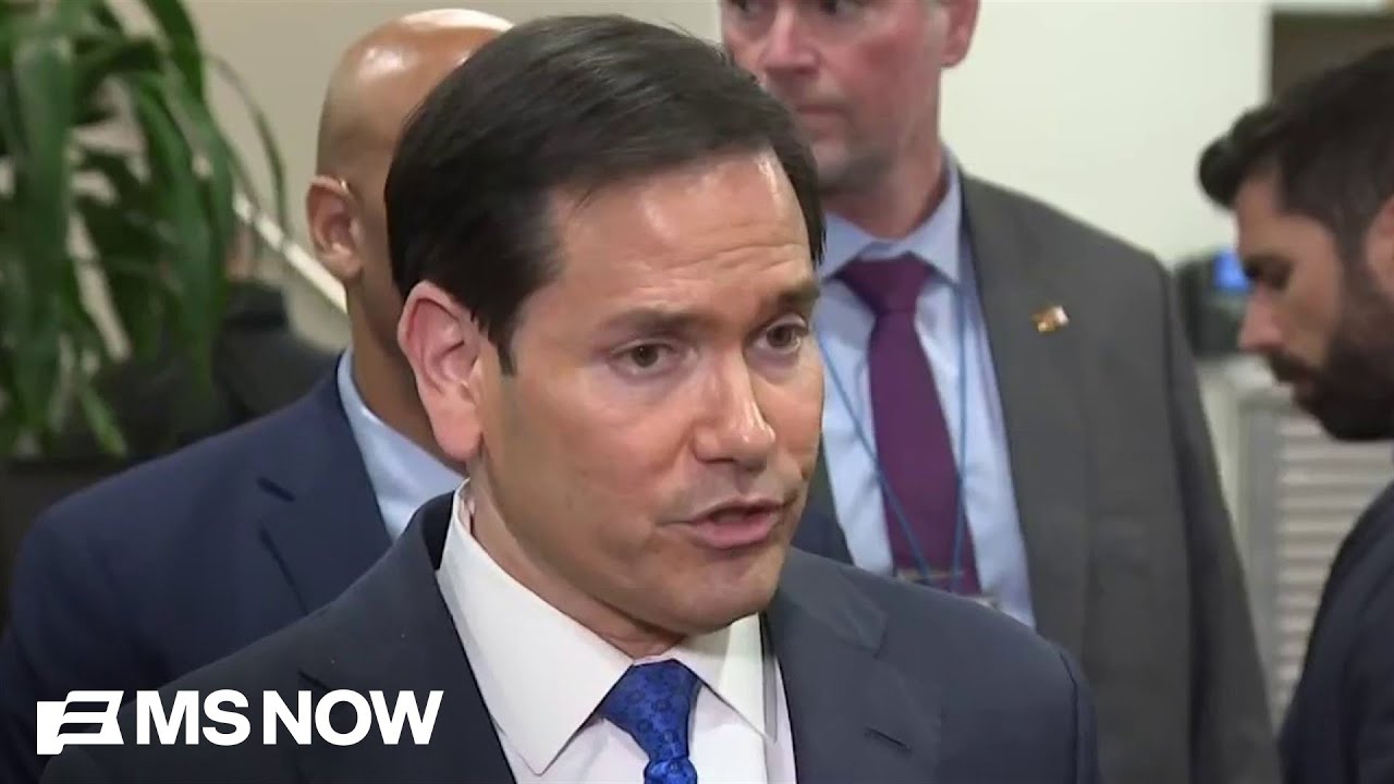 WATCH: Rubio speaks after U.S. Consulate in Dubai hit by drone