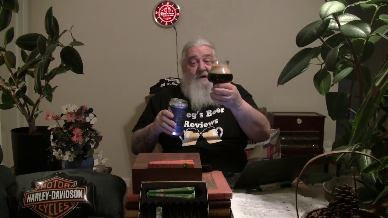 Beer Review # 2997 Dangerous Man Brewing Peanut Butter Porter