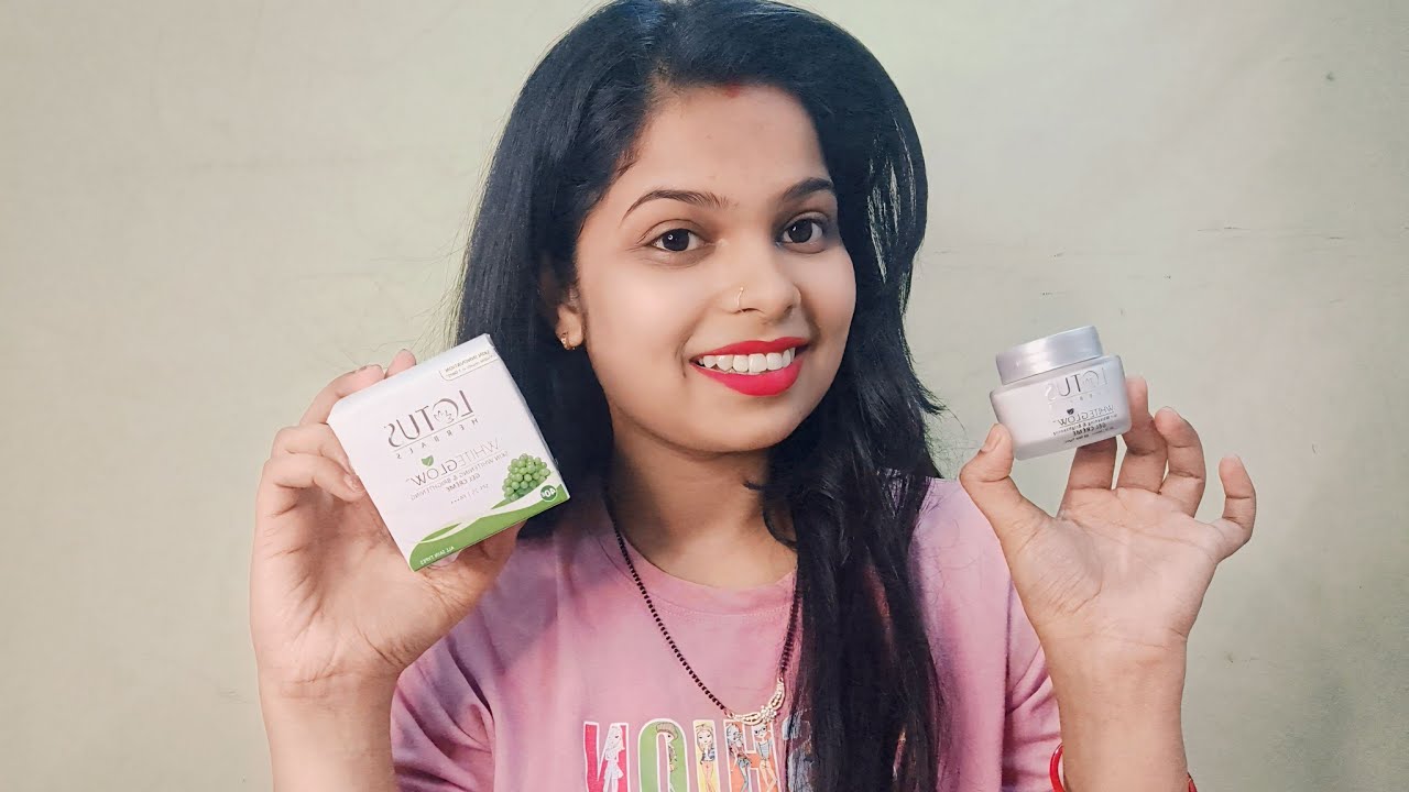 Lotus Cream | Lotus Herbals White Glow Skin Whitening and Brightening Gel Cream | Lotus Face Cream