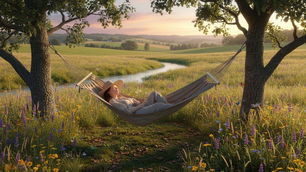 🌾 Gentle Folk Flute & Piano | Music for Relaxation, Meditation & Sleep 🌅