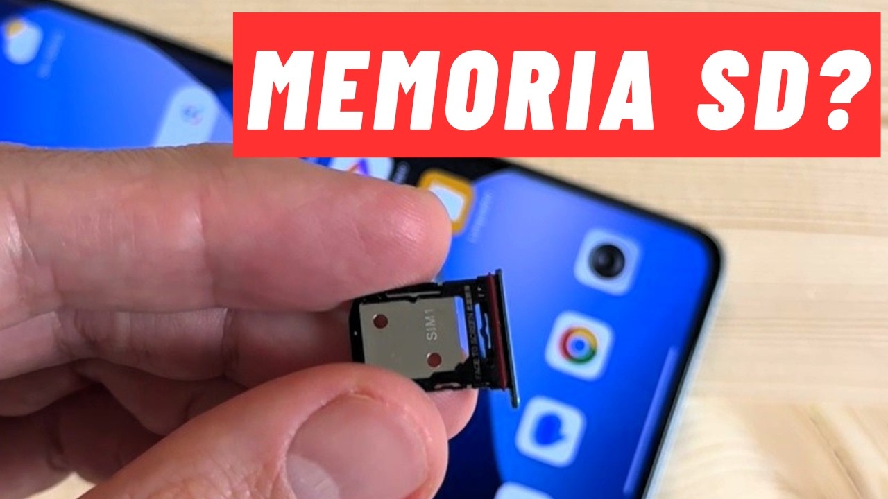 El Xiaomi Redmi Note 15 tiene tarjeta de memoria SD?