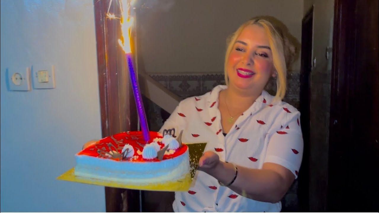 نهار زوين 🥰تقدينا لدارو شاركت🎉معاكوم عيد ميلادي 🎂