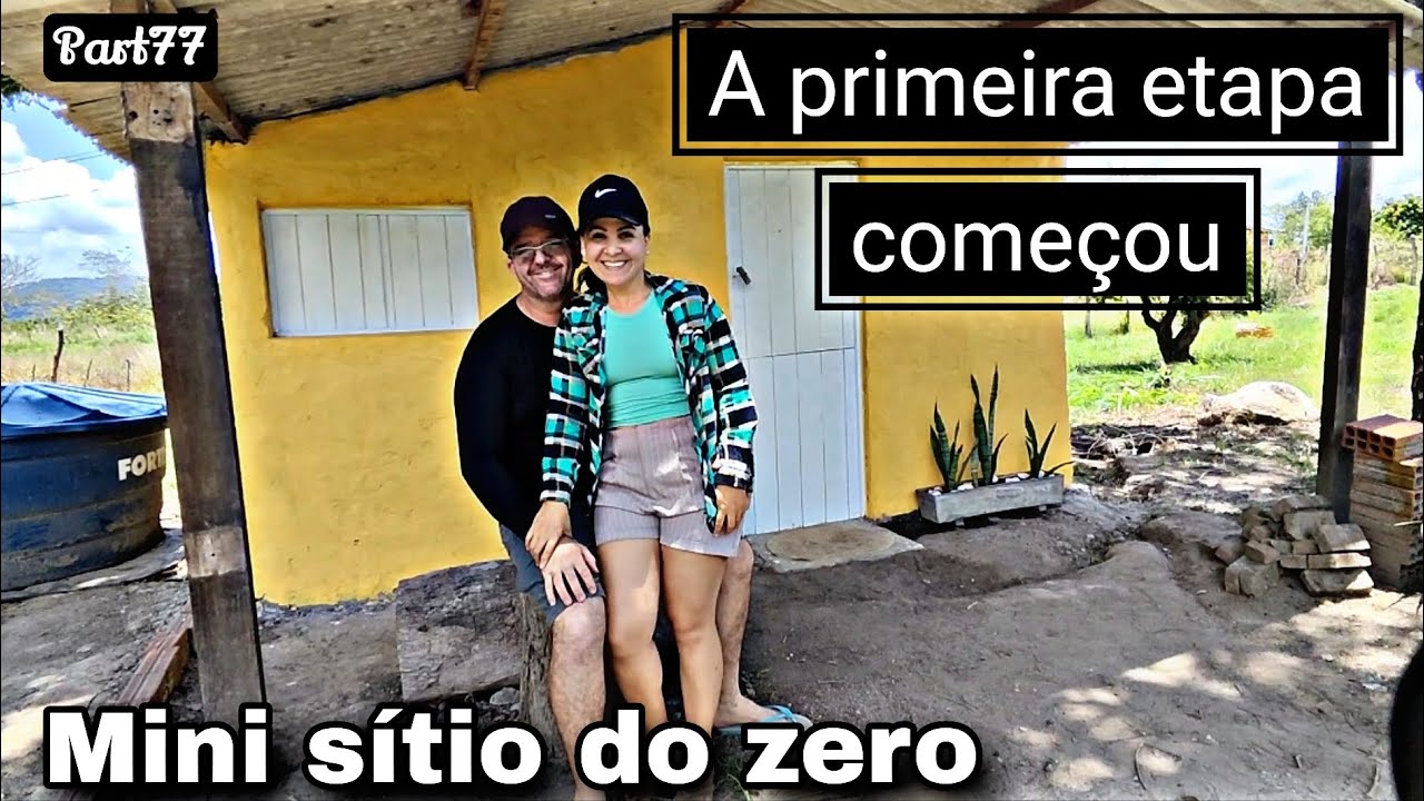 COMEÇAMOS A INSTALAÇÃO DA ENERGIA DA NOSSA CASINHA DE TAIPA/ PEQUENO SÍTIO EM CONSTRUÇÃO 🌵🌵