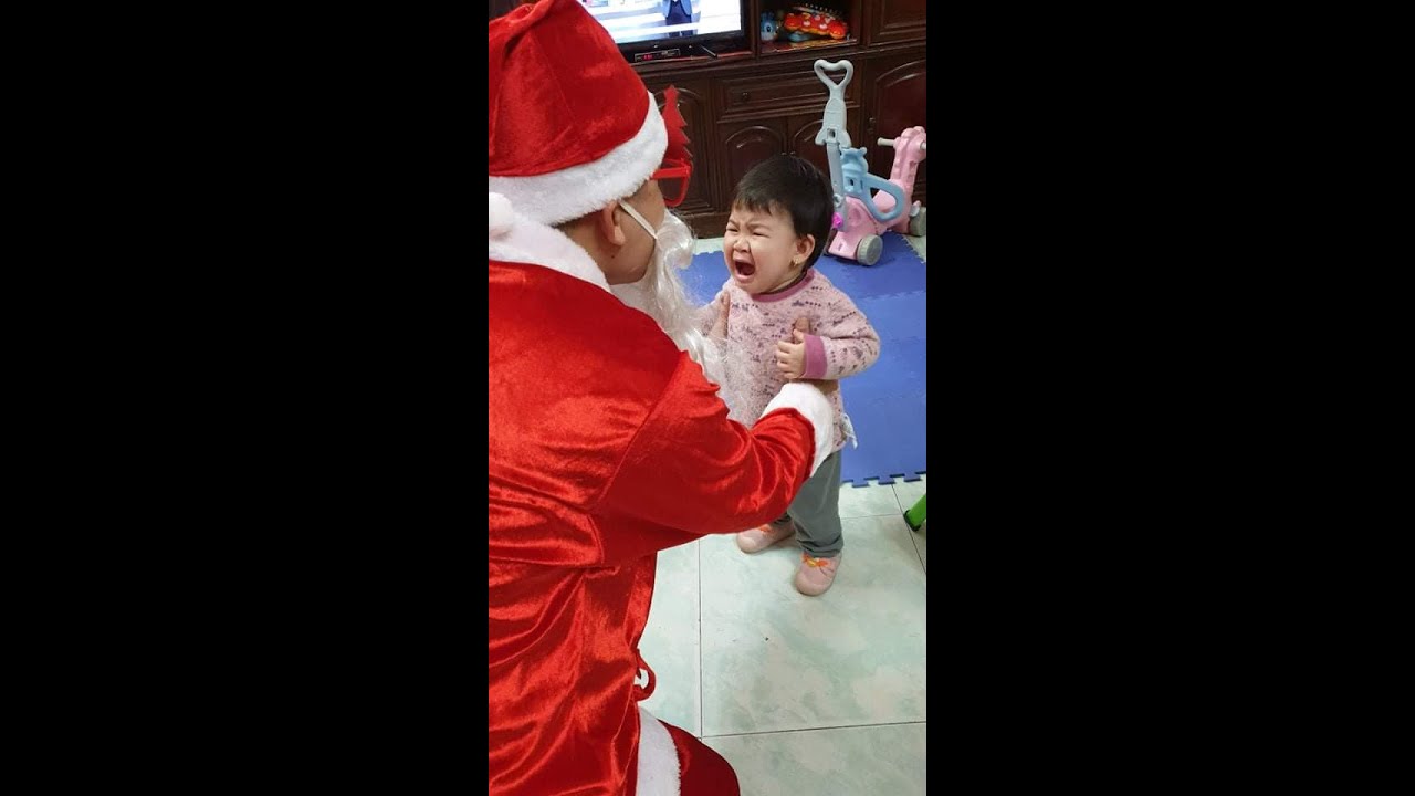 Lần đầu gặp ông già noel và cái kết. Merry christmes