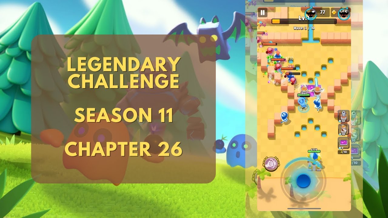 Legendary Challenge Chapter 26 Season 11 (This is Playable) - Archero