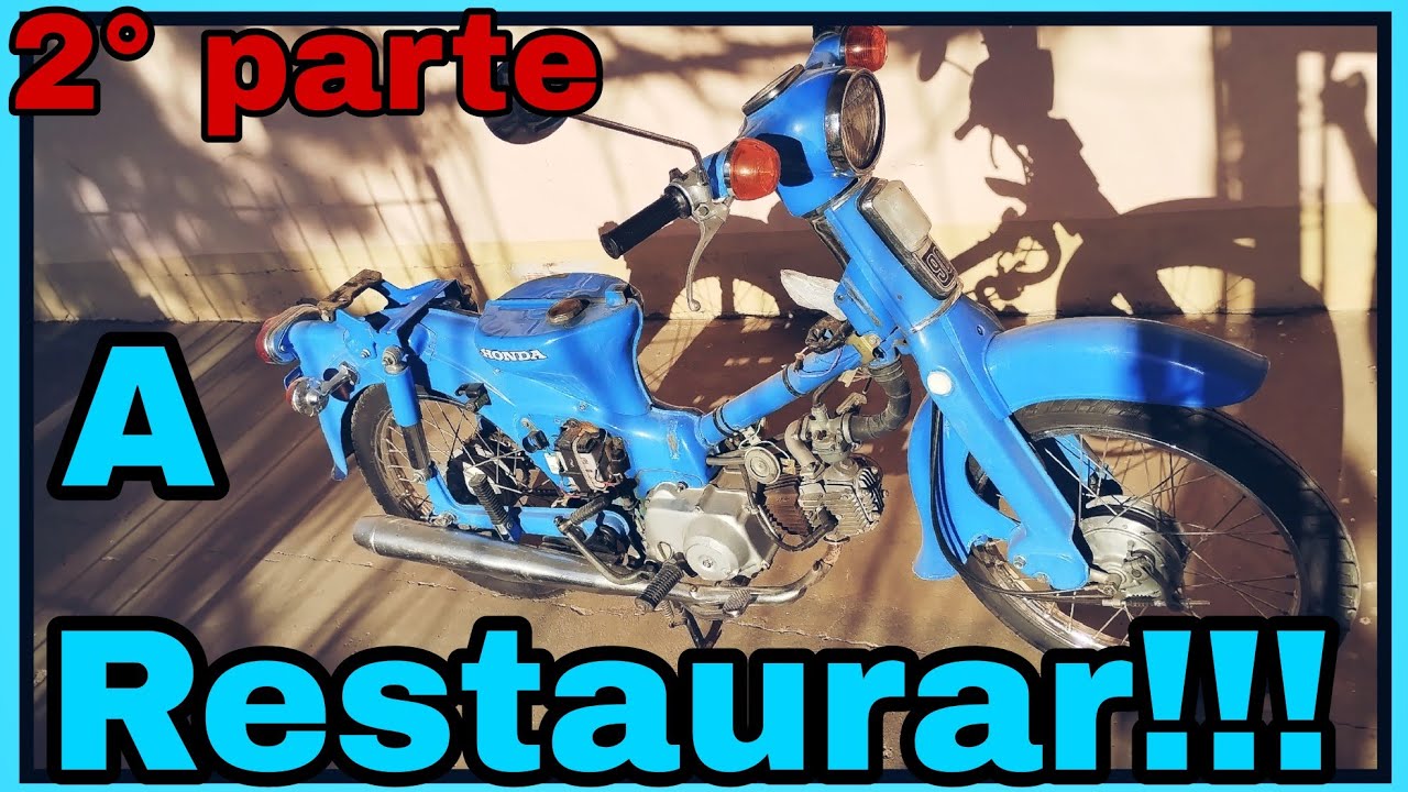 RESTAURAMOS una HONDA econo C90 segunda parte