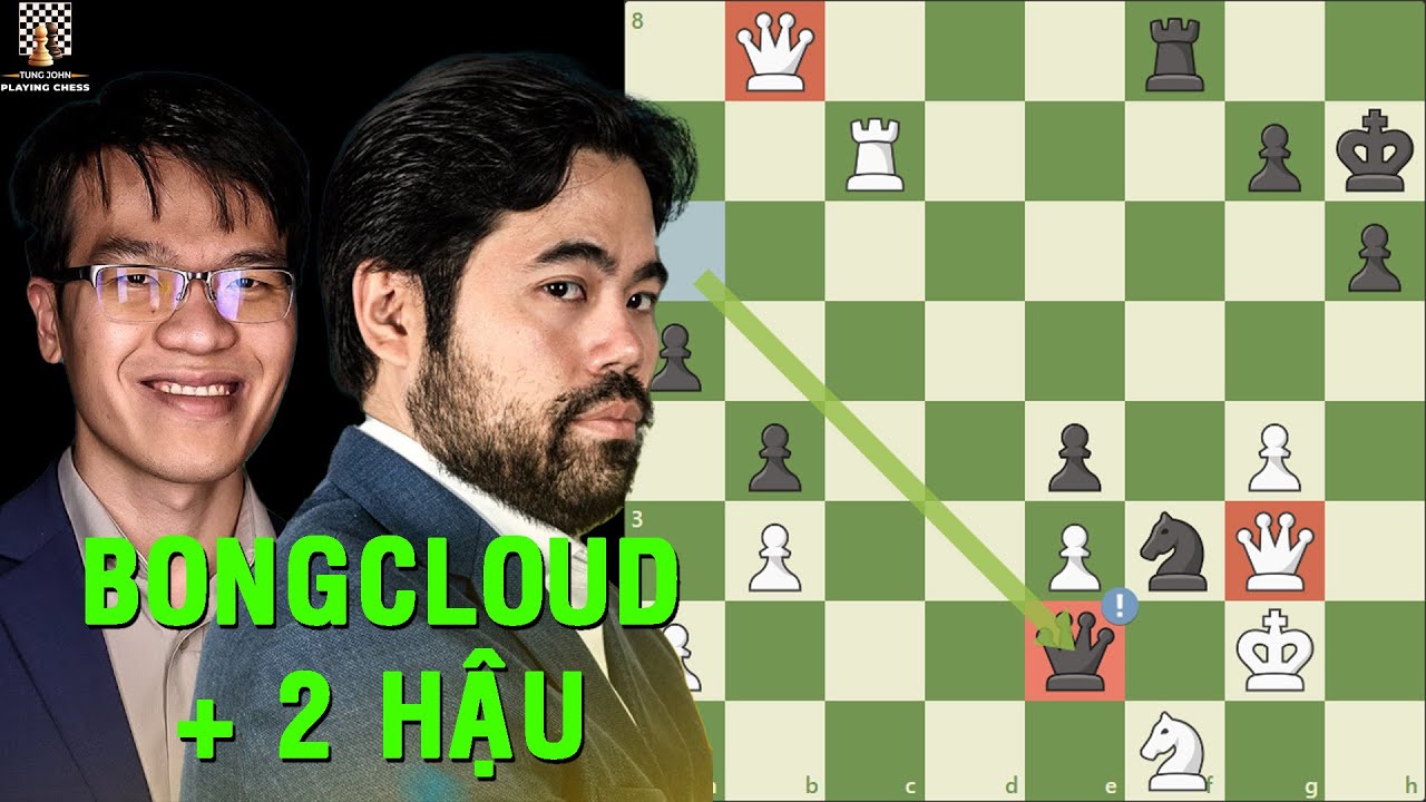 Thần Chớp Hikaru Cả Gan Dùng Bongcloud Troll Lê Quang Liêm Rồi Phong Thêm Hậu Và Cái Kết... TungJohn
