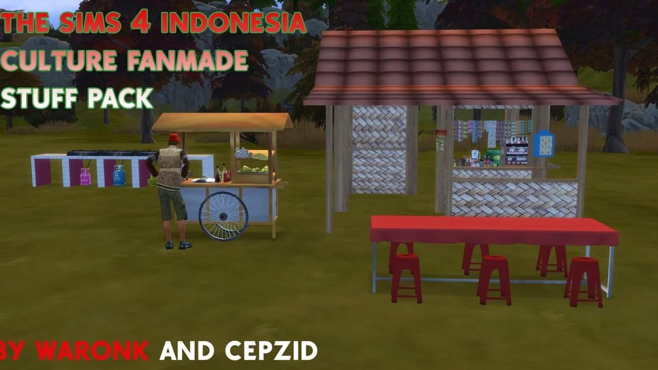 The Sims 4 Indonesia Culture (Fanmade Stuff Pack)