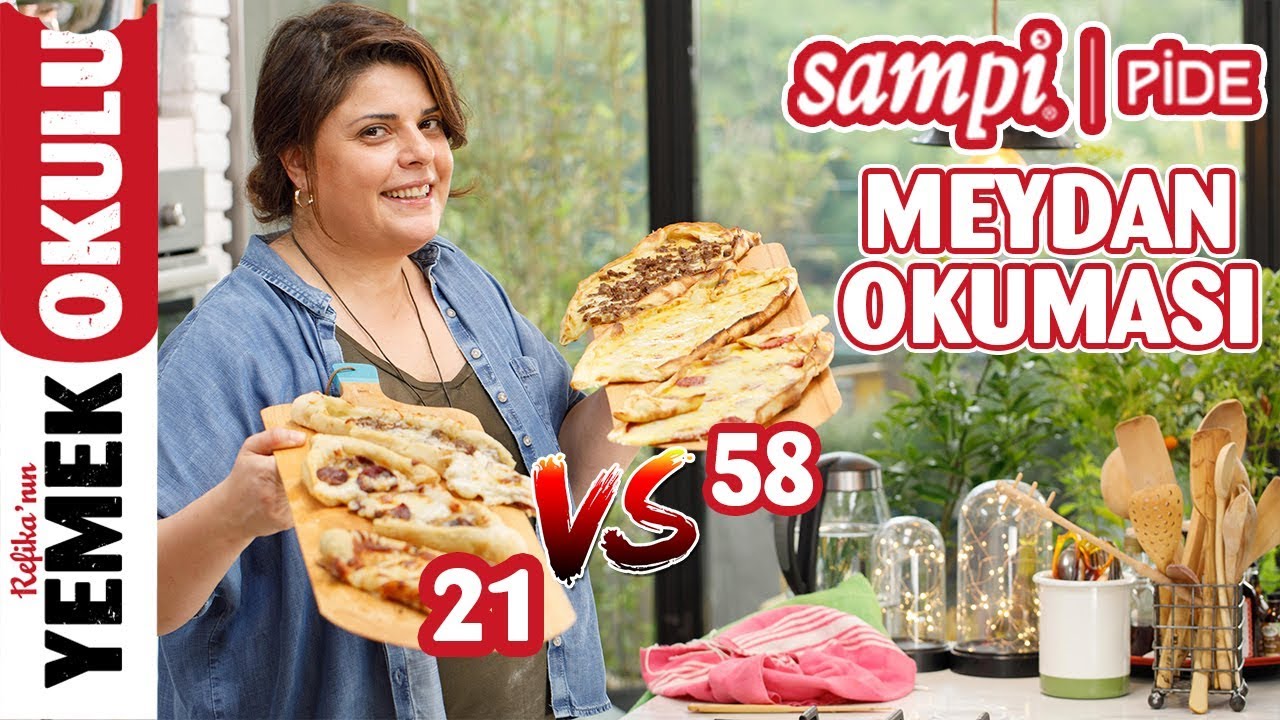 21₺ vs 58₺ Sampi Pide Meydan Okuması (Challenge) | Evde Daha Ucuz ve Hızlı 3 Çeşit Pide Yapımı