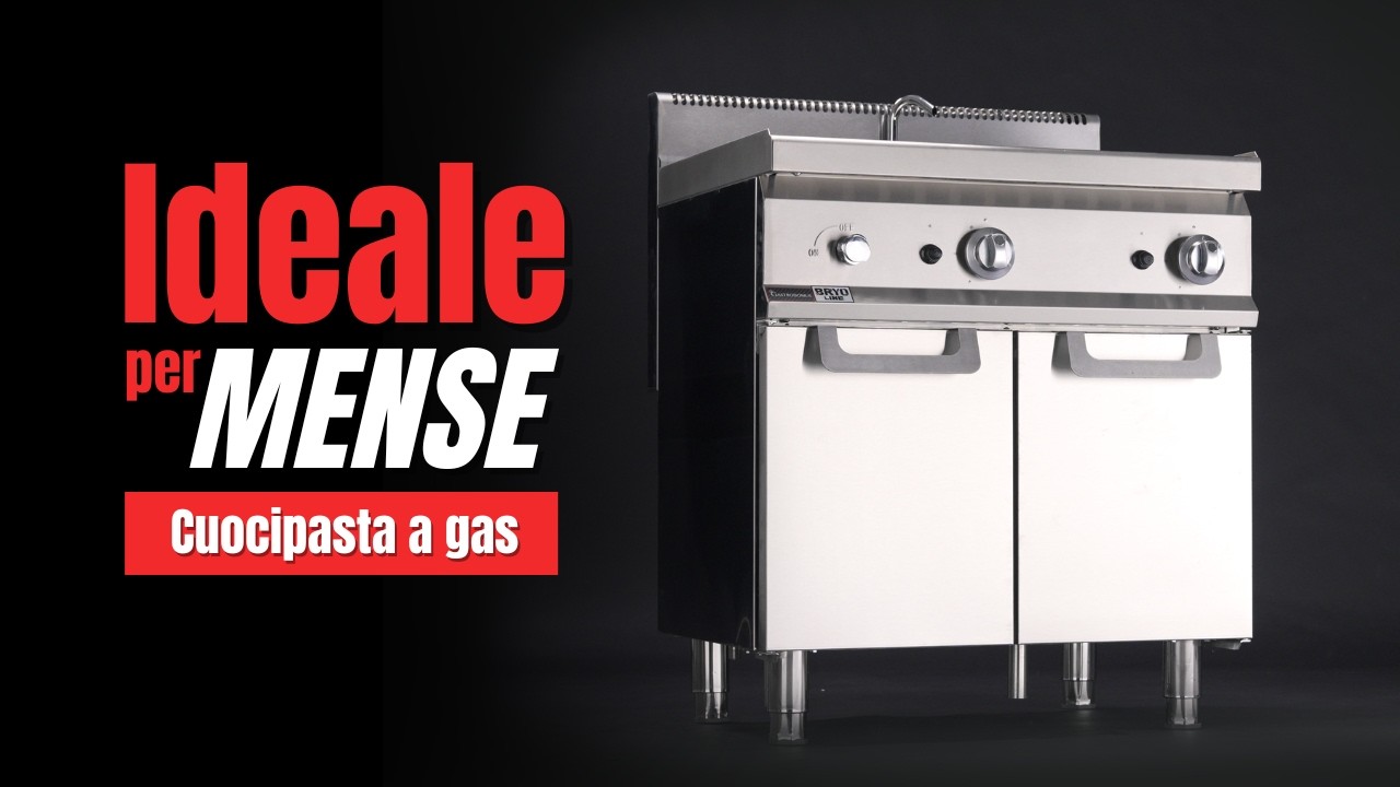 Cuocipasta a gas professionale: caratteristiche e funzionamento | Gastrodomus