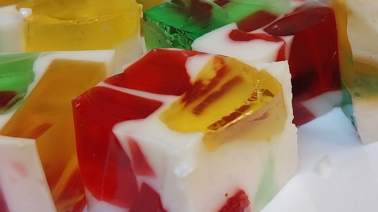 كيكة الافاتار 💯 مكعبات الجيلي 💯 الكيكة الصخريه 💯كيكة الجيلي