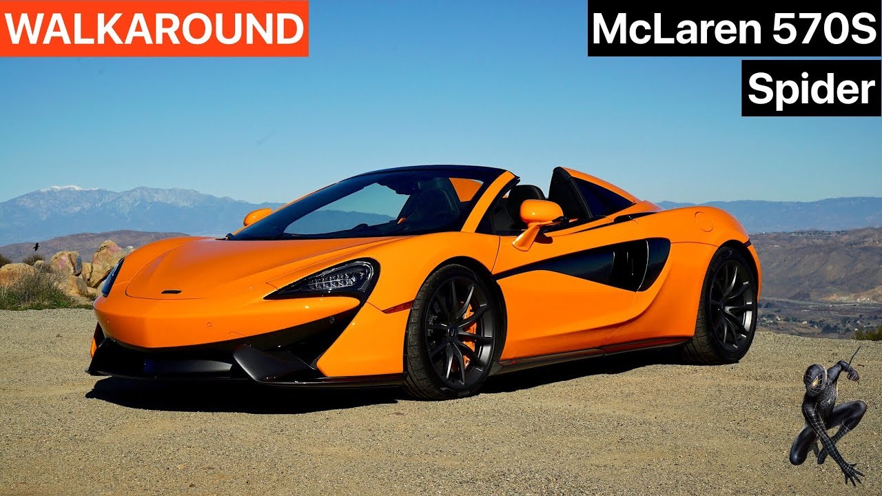 2019 McLaren 570S Spider Walkaround + Exhaust