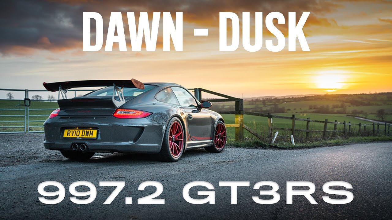 Dawn till Dusk - Porsche 997.2 GT3RS driven | NO talk | Exhaust sound