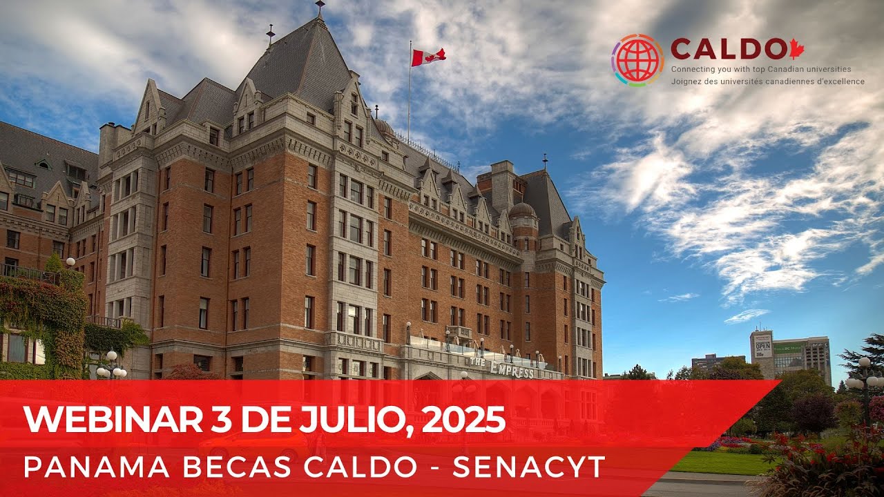 Webinar Panama Becas CALDO - SENACYT