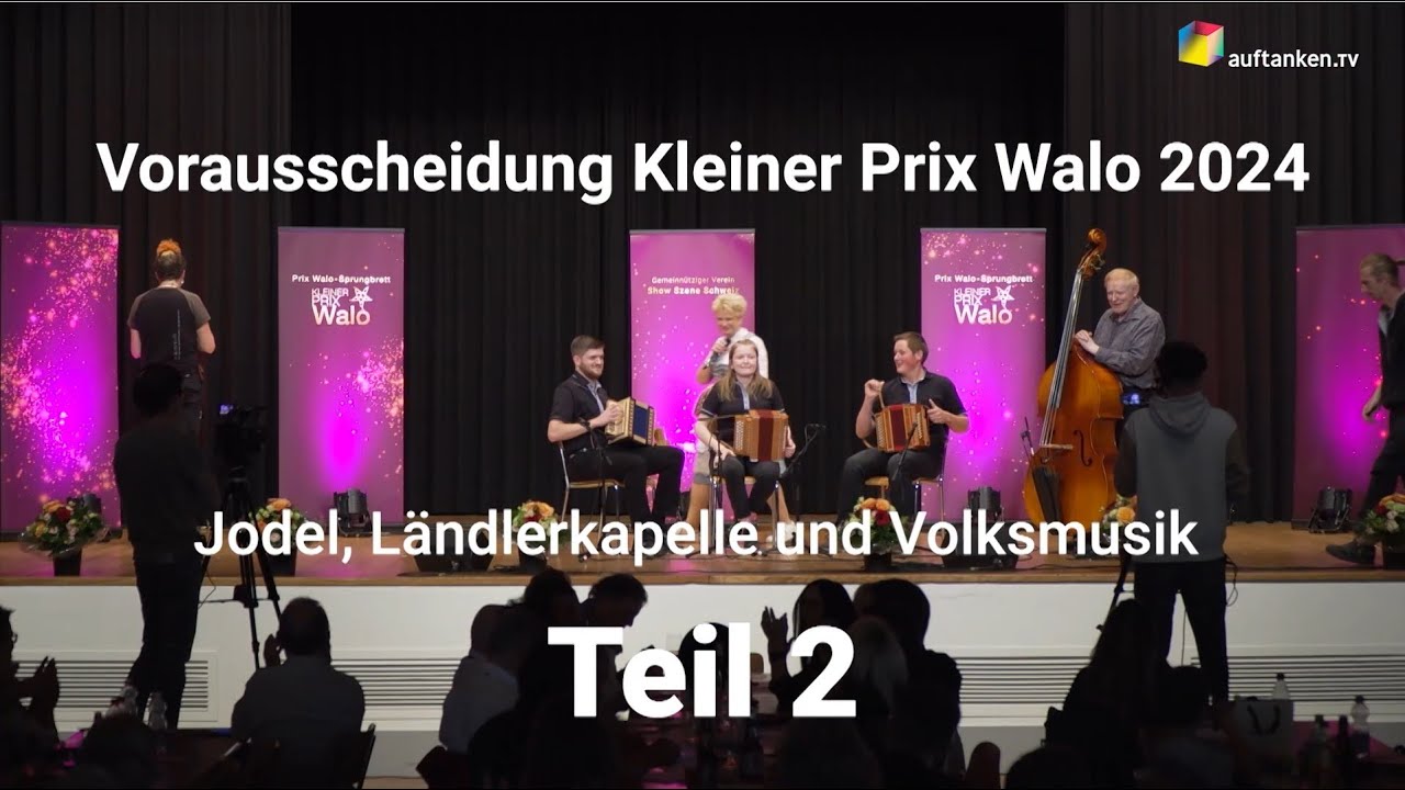 Prix Walo Sprungbrett – Volksmusik, Ländlerkapelle, Jodel Teil 2