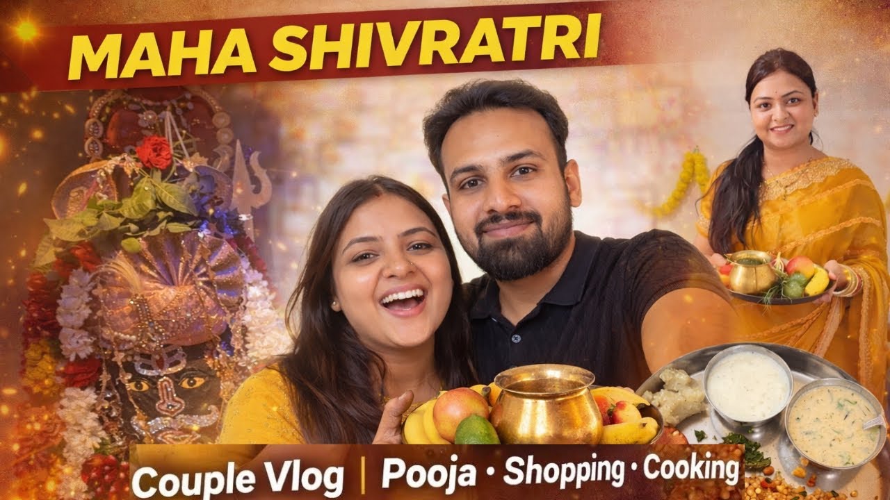 Maha-Shivaratri vlog 🔱🚩 | Weekend fun 🤩 | Pooja ki shopping 🛒 | Har Har Mahadev 🙏🏻❤️