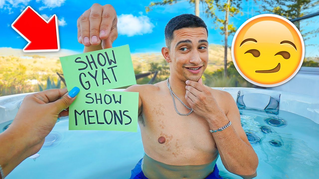 Позволяю своему жениху выбирать наше свидание в джакузи! *Становится пикантно*