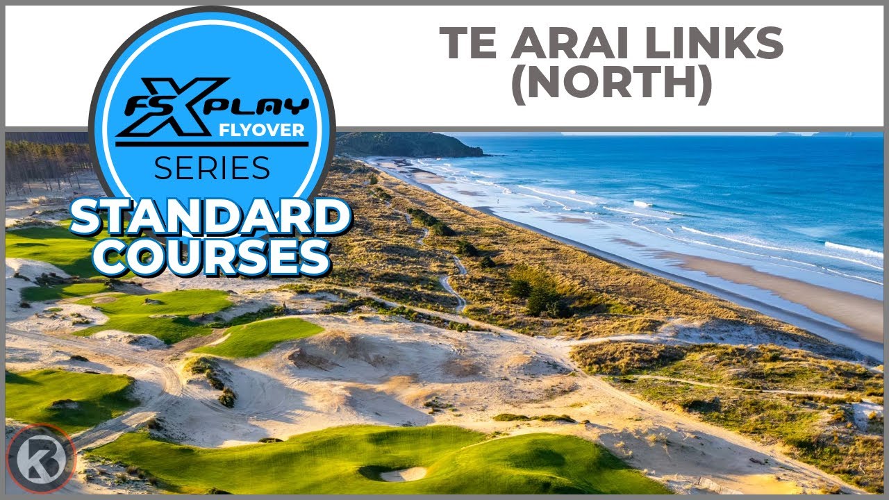 FSX PLAY Course Flyover - Te Arai Links (North)