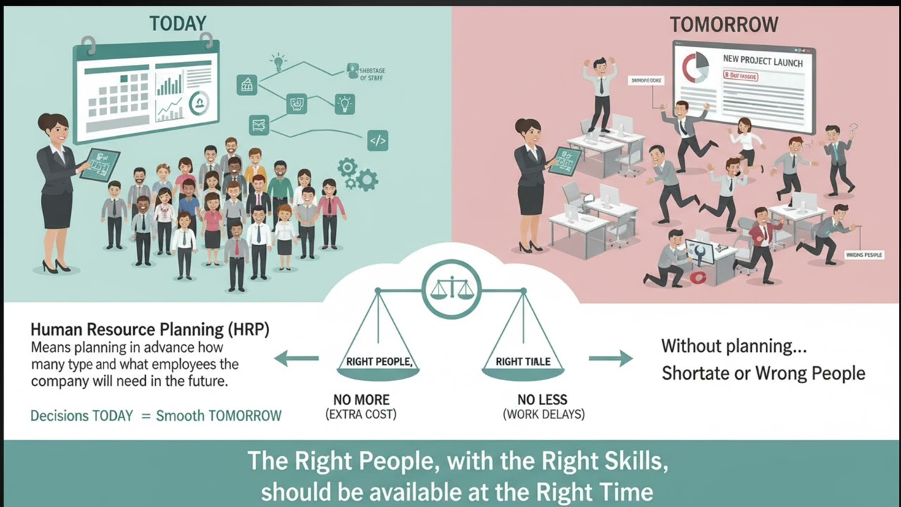 Human Resource Planning & Job Analysis | HRM Unit 2 Part 1 | Right People Right Job