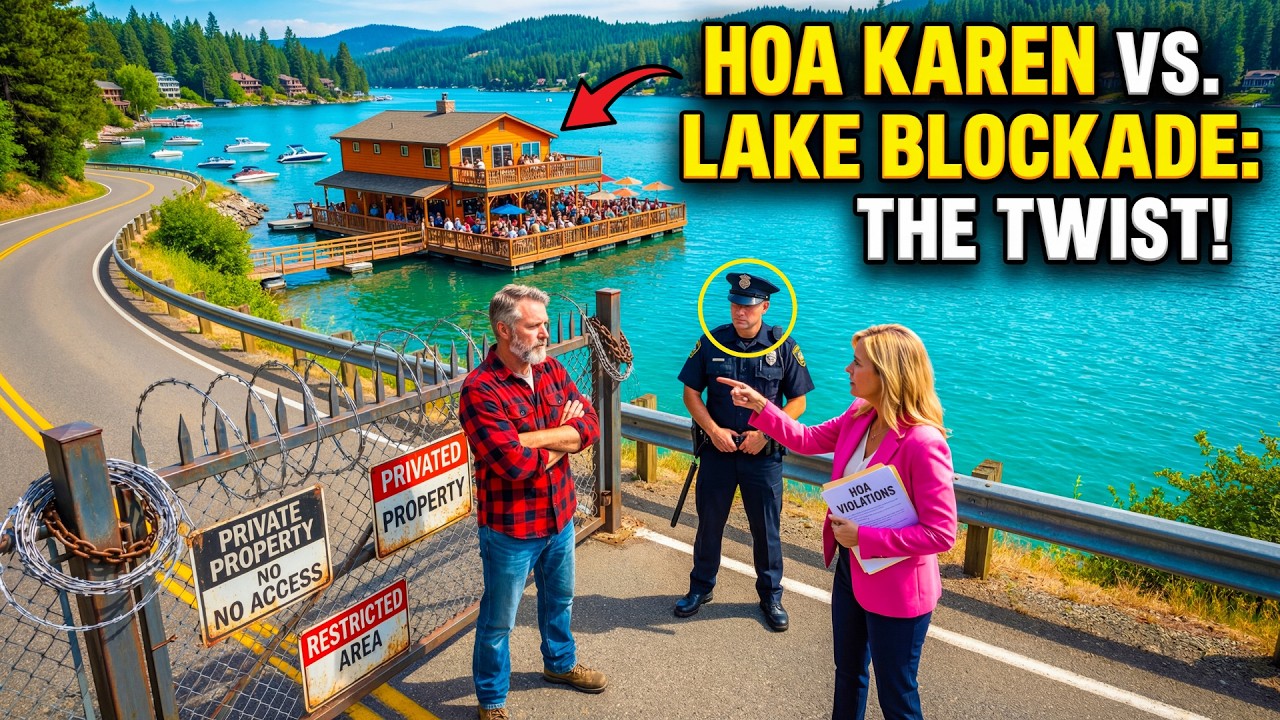 HOA Built a Floating Restaurant on My Lake — So I Blocked the Only Boat Ramp