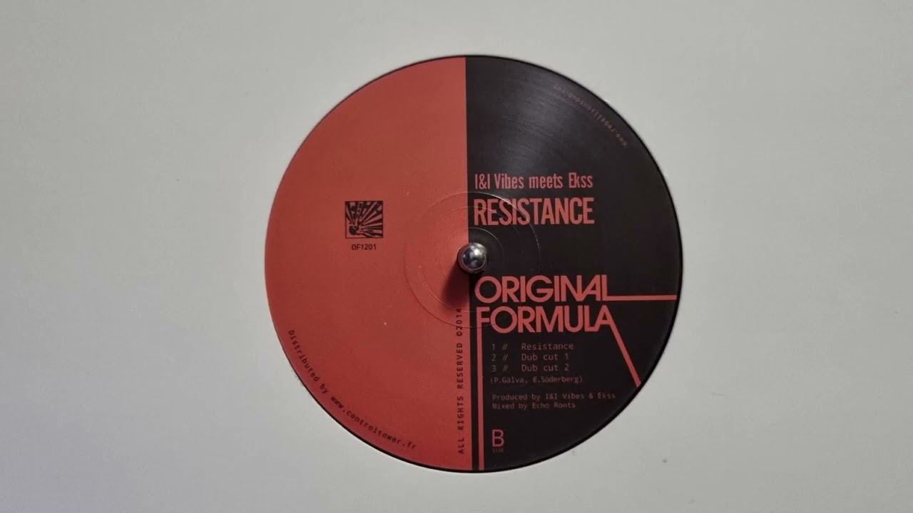 Resistance - I&I Vibes Meets Ekss / Dub Cut 1 / Dub Cut 2 - OF1201B