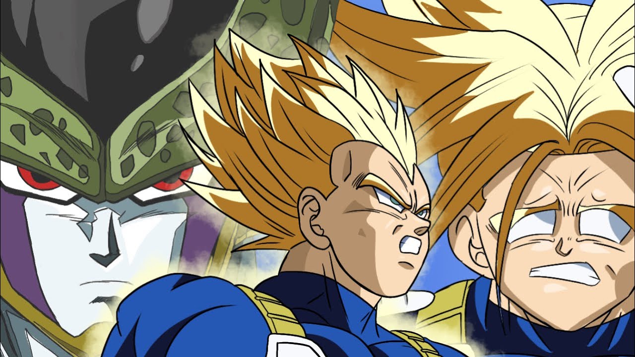 Cell le ARRANCA el CERQUILLO a VEGETA! |  Dragon Ball Z (parodia) 
