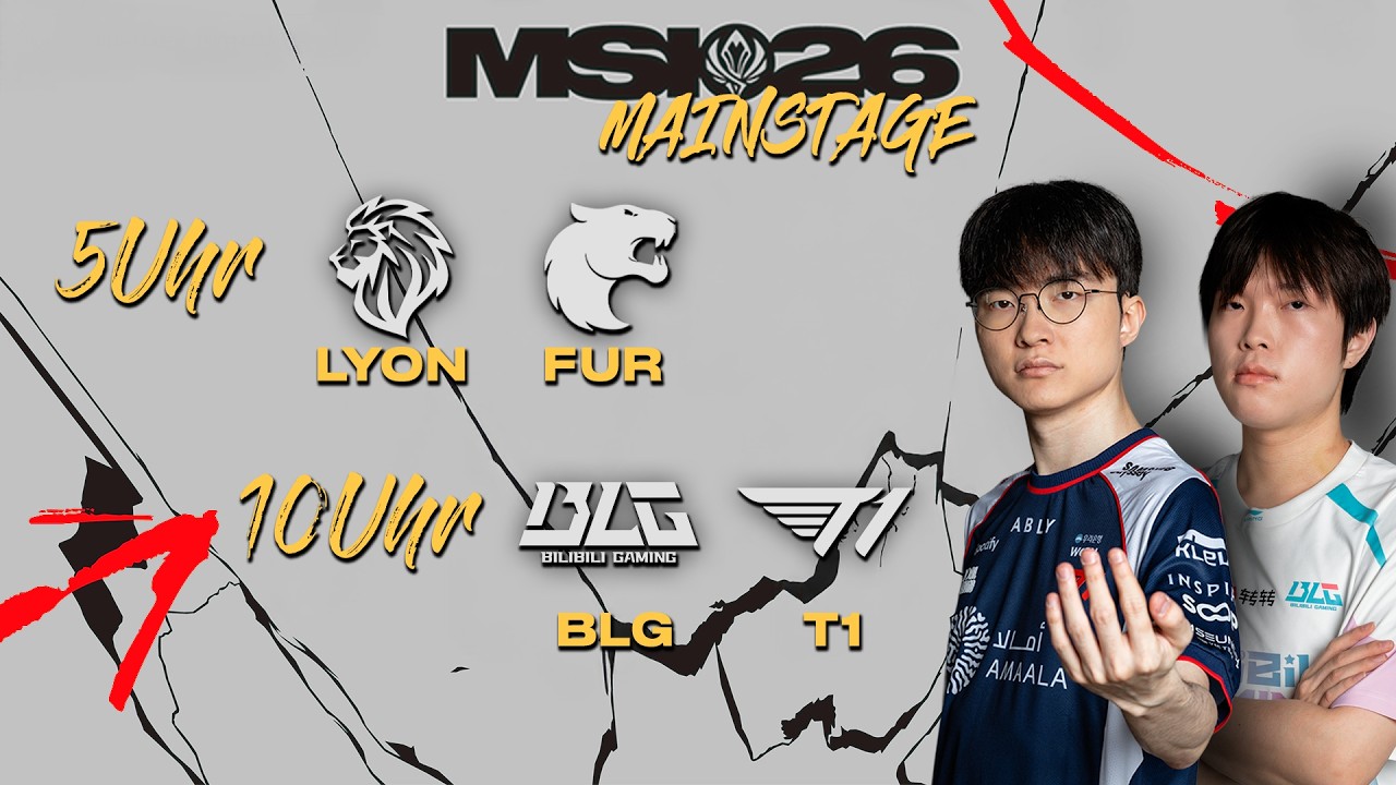 🔴 T1 gegen das BESTE Chinesische Team! 🔴 MSI 2026 Tag 6 | BO5 - MAINSTAGE🔴