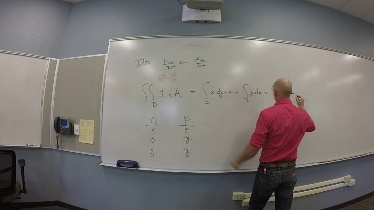 Planimeter Trick (Green's)