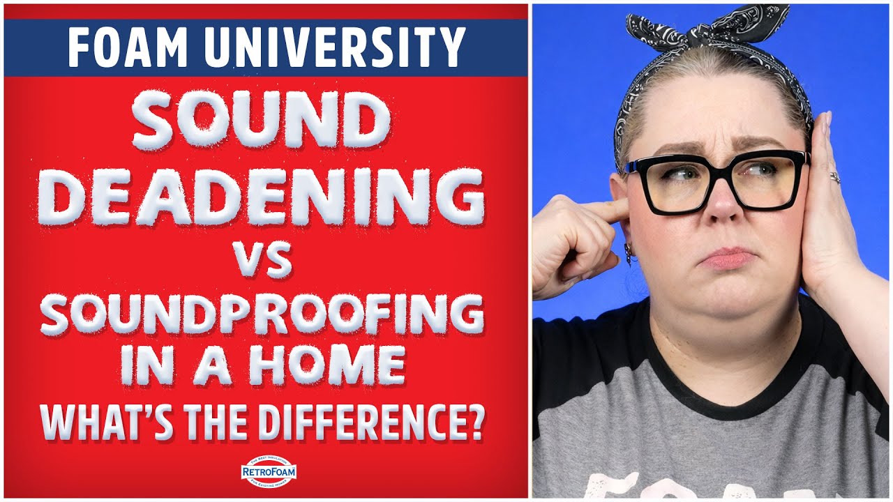 Звукоизоляция и шумопоглощение в доме: в чем разница? | Foam University