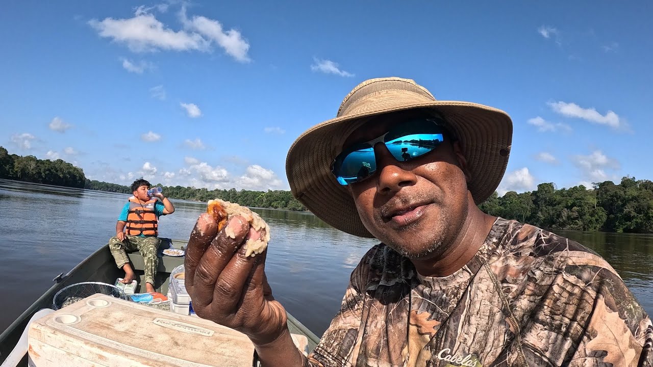 ENJOYING LIFE’S JOURNEY IN THE ESSEQUIBO RIVER