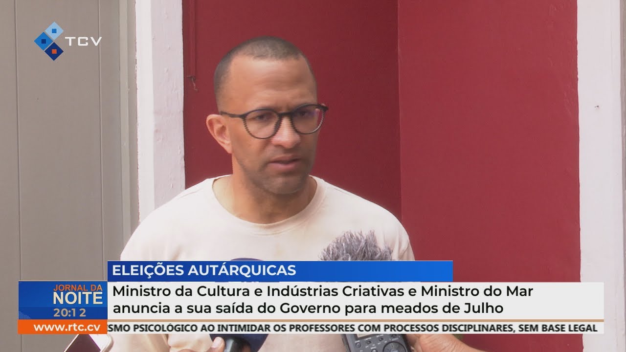 Ministro Abraão Vicente anuncia sua saída do Governo para meados de Julho