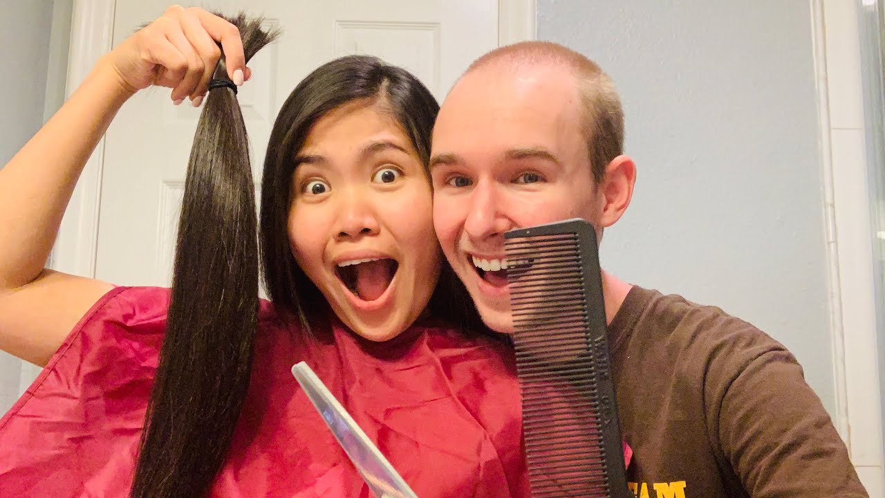 I LET MY HUSBAND CUT MY HAIR!