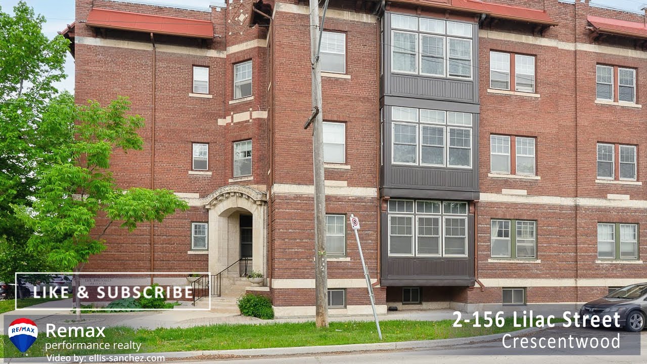 Condo for sale at 2-156 Lilac Street in Crescentwood Winnipeg