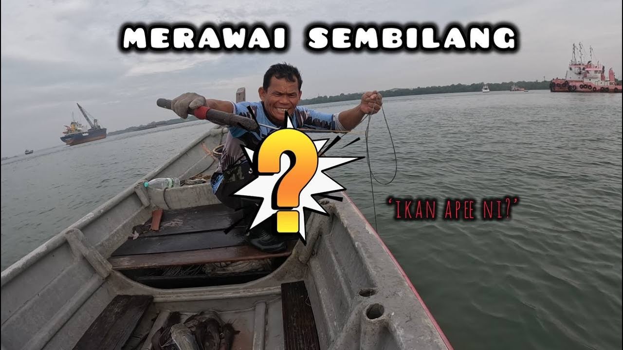 MERAWAI SEMBILANG .. TERJUMPA IKAN PELIK??!!