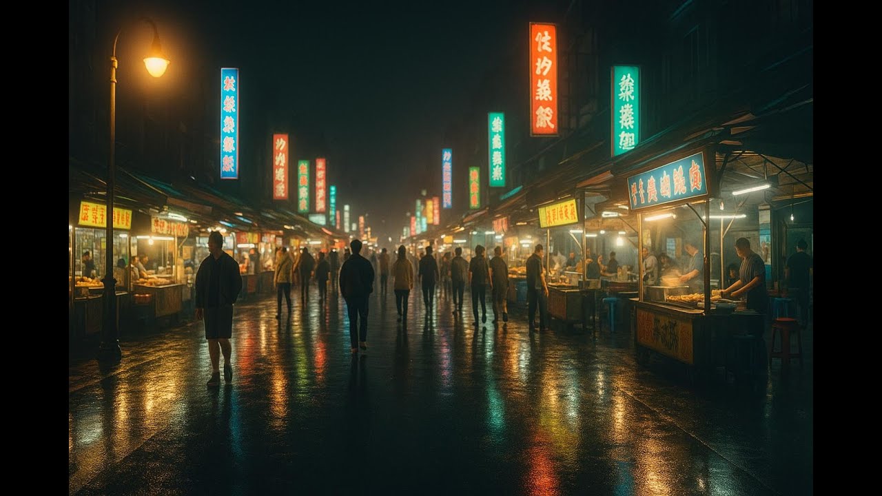 A Night Walk Through Asia&rsquo;s Busiest Street Food Paradise 4k