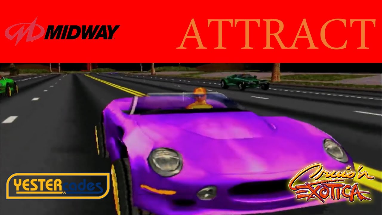 Cruis'n Exotica - Attract Mode
