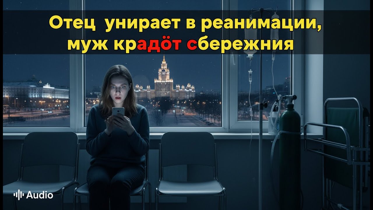 ПРЕДАТЕЛЬСТВО В БОЛЬНИЦЕ: ОТЕЦ НА ОПЕРАЦИИ, МУЖ КРАДЁТ МИЛЛИОНЫ И РАСКРЫВАЕТ СЕМЕЙНУЮ ЛОЖЬ