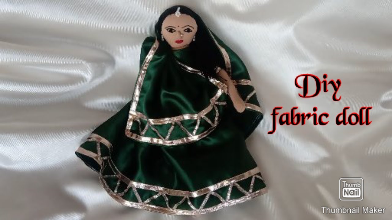 Fabric doll making tutorial/Doll making/ DIY doll making/best out of waste/how to make doll at home