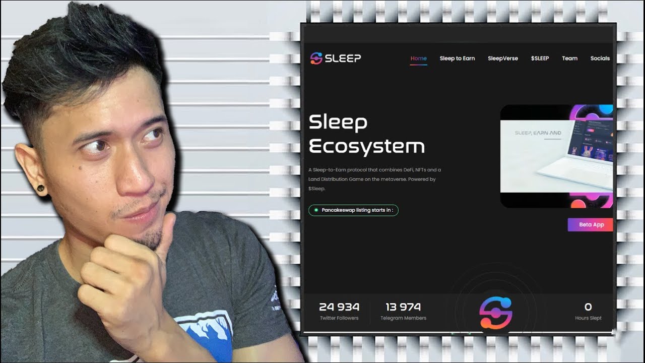 First SLEEP-to-Earn blockchain app for iOS and Android devices! Sleep Ecosystem on Binance Chain