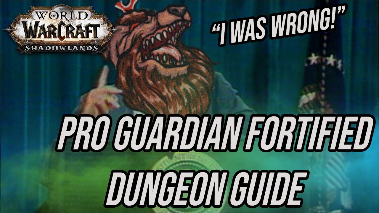 Shadowlands Guardian Druid: I Was Wrong - The ACTUAL Pro Fortified Build