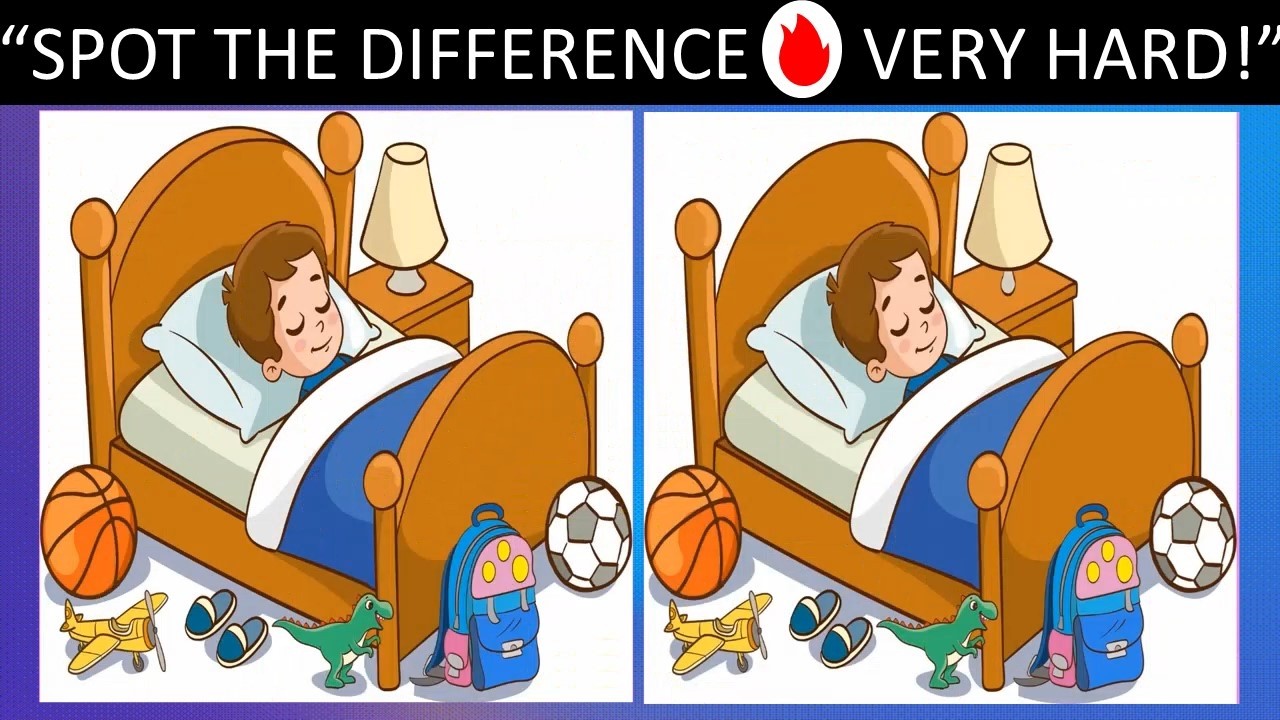 🔥 Spot the Difference 🔍 Only Geniuses Can Find All 3 Differences! 🧠 Very Hard Puzzle Challenge