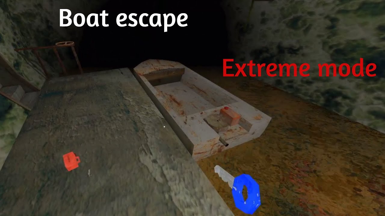 🛥️Boat escape on Extreme mode💀 | 👵🏻👴🏻 Granny 2 Enhanced