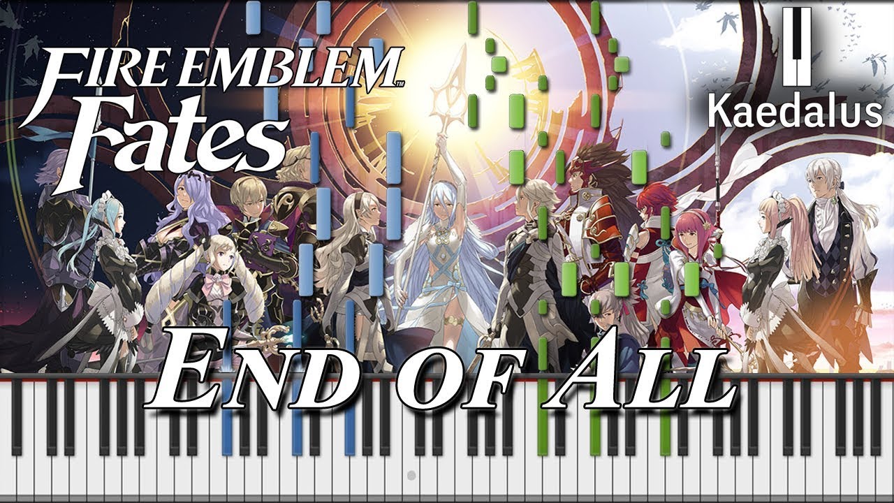 End of All ~ Piano //Fire Emblem Fates [Performance + Synthesia]